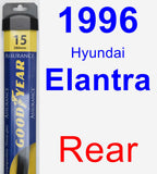 Rear Wiper Blade for 1996 Hyundai Elantra - Assurance