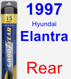 Rear Wiper Blade for 1997 Hyundai Elantra - Assurance
