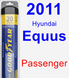 Passenger Wiper Blade for 2011 Hyundai Equus - Assurance