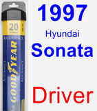 Driver Wiper Blade for 1997 Hyundai Sonata - Assurance