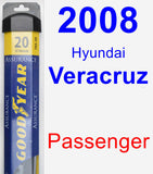 Passenger Wiper Blade for 2008 Hyundai Veracruz - Assurance