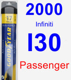 Passenger Wiper Blade for 2000 Infiniti I30 - Assurance