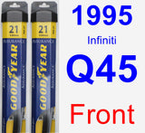 Front Wiper Blade Pack for 1995 Infiniti Q45 - Assurance