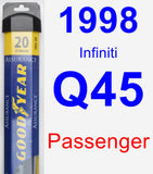 Passenger Wiper Blade for 1998 Infiniti Q45 - Assurance