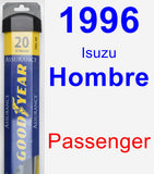 Passenger Wiper Blade for 1996 Isuzu Hombre - Assurance