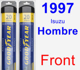 Front Wiper Blade Pack for 1997 Isuzu Hombre - Assurance