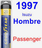 Passenger Wiper Blade for 1997 Isuzu Hombre - Assurance