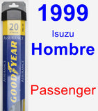 Passenger Wiper Blade for 1999 Isuzu Hombre - Assurance