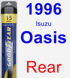 Rear Wiper Blade for 1996 Isuzu Oasis - Assurance