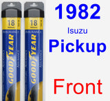 Front Wiper Blade Pack for 1982 Isuzu Pickup - Assurance