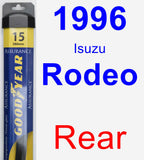 Rear Wiper Blade for 1996 Isuzu Rodeo - Assurance