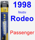 Passenger Wiper Blade for 1998 Isuzu Rodeo - Assurance