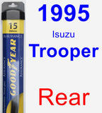 Rear Wiper Blade for 1995 Isuzu Trooper - Assurance