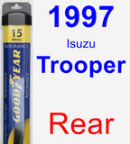 Rear Wiper Blade for 1997 Isuzu Trooper - Assurance