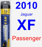 Passenger Wiper Blade for 2010 Jaguar XF - Assurance