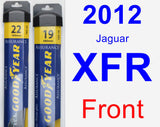 Front Wiper Blade Pack for 2012 Jaguar XFR - Assurance