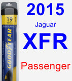 Passenger Wiper Blade for 2015 Jaguar XFR - Assurance