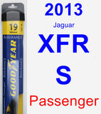 Passenger Wiper Blade for 2013 Jaguar XFR-S - Assurance