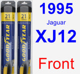 Front Wiper Blade Pack for 1995 Jaguar XJ12 - Assurance