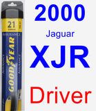 Driver Wiper Blade for 2000 Jaguar XJR - Assurance