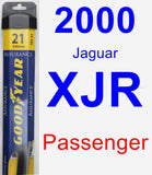 Passenger Wiper Blade for 2000 Jaguar XJR - Assurance