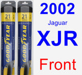 Front Wiper Blade Pack for 2002 Jaguar XJR - Assurance