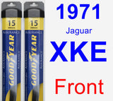 Front Wiper Blade Pack for 1971 Jaguar XKE - Assurance