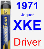 Driver Wiper Blade for 1971 Jaguar XKE - Assurance