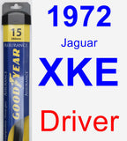 Driver Wiper Blade for 1972 Jaguar XKE - Assurance