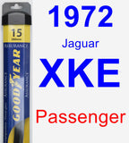 Passenger Wiper Blade for 1972 Jaguar XKE - Assurance