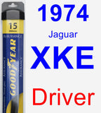 Driver Wiper Blade for 1974 Jaguar XKE - Assurance