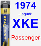 Passenger Wiper Blade for 1974 Jaguar XKE - Assurance