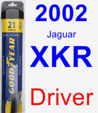 Driver Wiper Blade for 2002 Jaguar XKR - Assurance