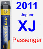 Passenger Wiper Blade for 2011 Jaguar XJ - Assurance