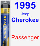 Passenger Wiper Blade for 1995 Jeep Cherokee - Assurance