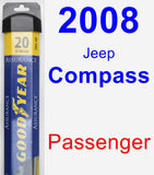 Passenger Wiper Blade for 2008 Jeep Compass - Assurance