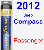 Passenger Wiper Blade for 2012 Jeep Compass - Assurance