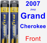 Front Wiper Blade Pack for 2007 Jeep Grand Cherokee - Assurance