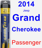 Passenger Wiper Blade for 2014 Jeep Grand Cherokee - Assurance