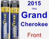 Front Wiper Blade Pack for 2015 Jeep Grand Cherokee - Assurance