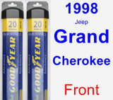 Front Wiper Blade Pack for 1998 Jeep Grand Cherokee - Assurance