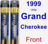 Front Wiper Blade Pack for 1999 Jeep Grand Cherokee - Assurance