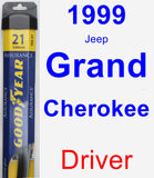 Driver Wiper Blade for 1999 Jeep Grand Cherokee - Assurance