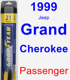Passenger Wiper Blade for 1999 Jeep Grand Cherokee - Assurance