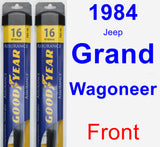 Front Wiper Blade Pack for 1984 Jeep Grand Wagoneer - Assurance