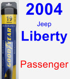 Passenger Wiper Blade for 2004 Jeep Liberty - Assurance