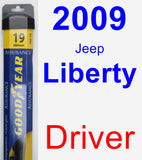 Driver Wiper Blade for 2009 Jeep Liberty - Assurance