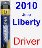 Driver Wiper Blade for 2010 Jeep Liberty - Assurance