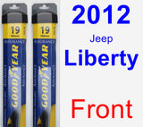 Front Wiper Blade Pack for 2012 Jeep Liberty - Assurance