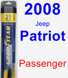 Passenger Wiper Blade for 2008 Jeep Patriot - Assurance